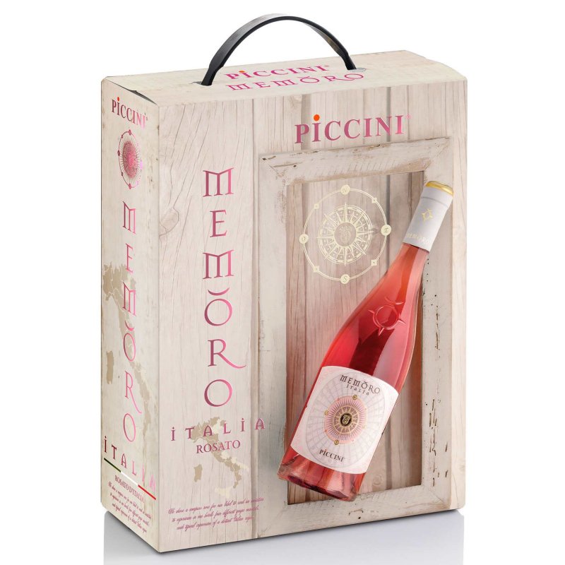 Piccini Memoro Rosé 3,0l Bag in Box (5,32 € pro 1 l)