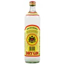 Hasebrink`s Dry Gin (Etikett löst sich)