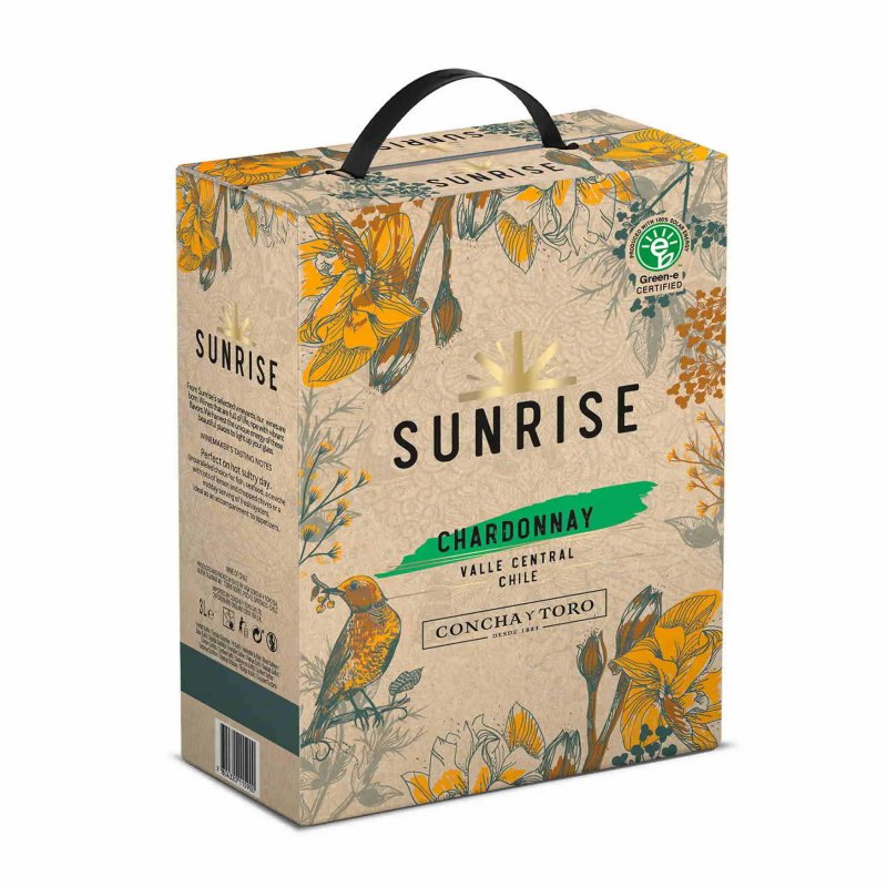 Sunrise Chardonnay 3,0l Bag in Box (5,32 € pro 1 l)