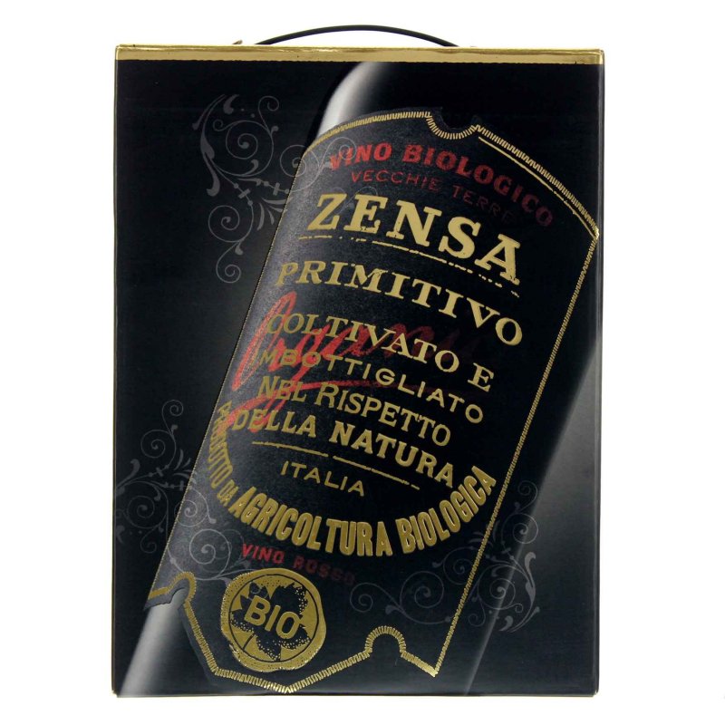 Zensa Primitivo Organic 3,0l Bag in Box (6,65 € pro 1 l)