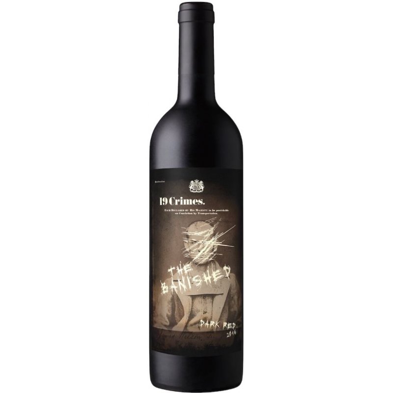 19 Crimes "The Banished Dark Red" Wine (19,93 € pro 1 l)