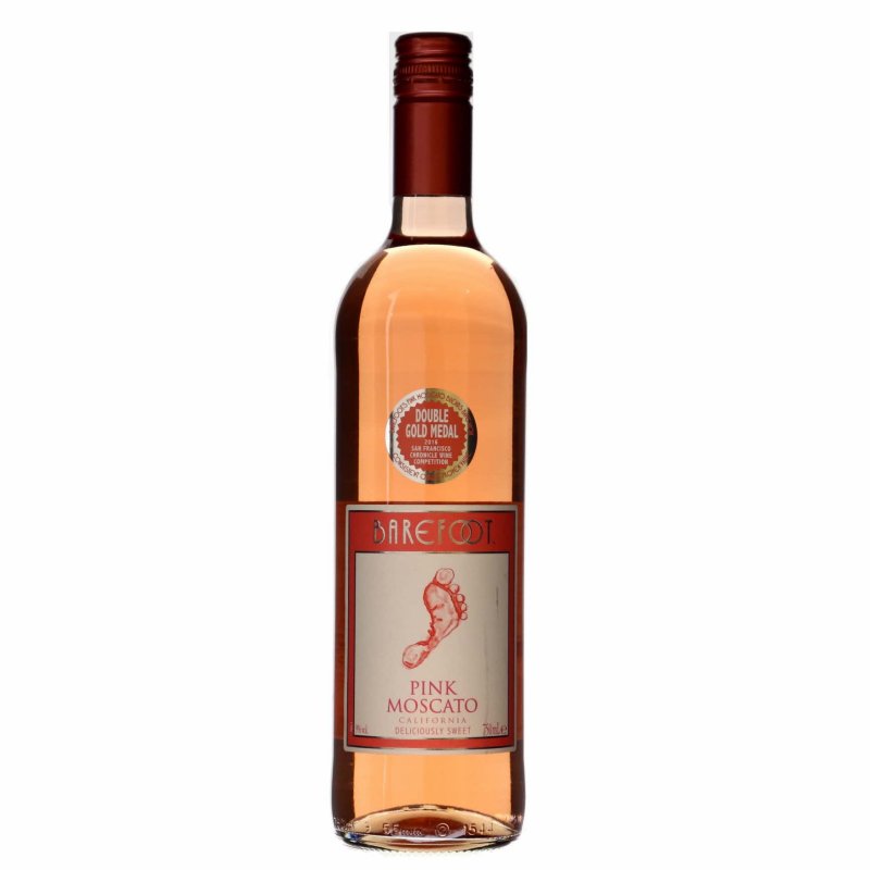 Barefoot Pink Moscato (13,27 € pro 1 l)