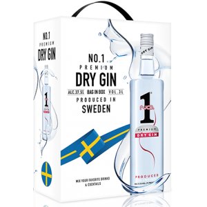 No.1 Premium Dry Gin 3,0l Bag in Box