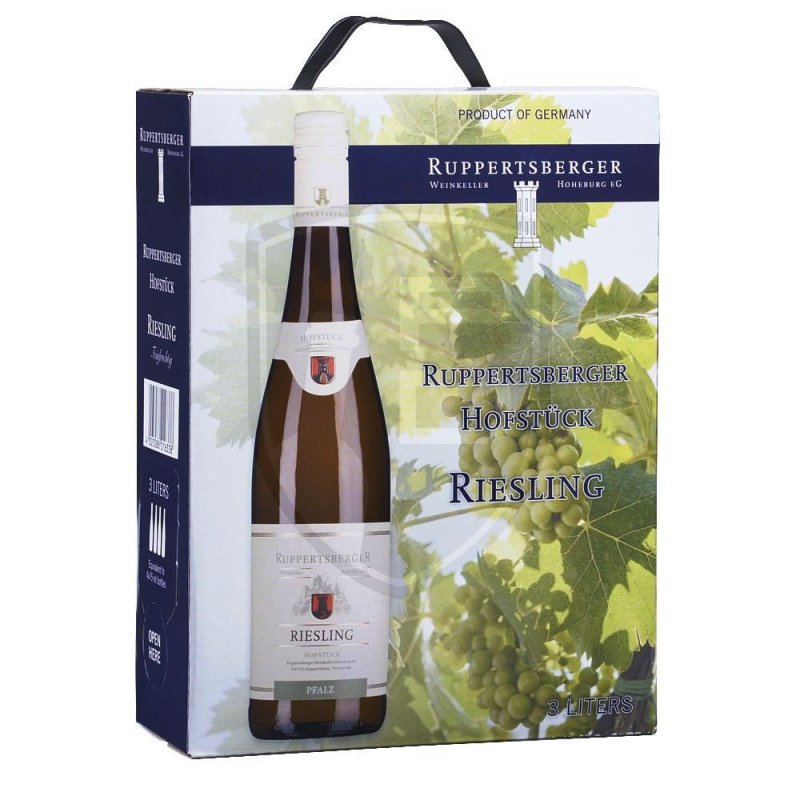 Ruppertsberger Hofstück Riesling 3,0l Bag in Box (5,98 € pro 1 l)