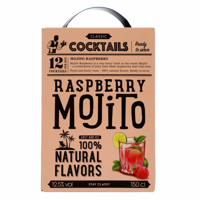 Classic Cocktail Raspberry Mojito 1,5l Bag in Box (13,30 € pro 1 l)