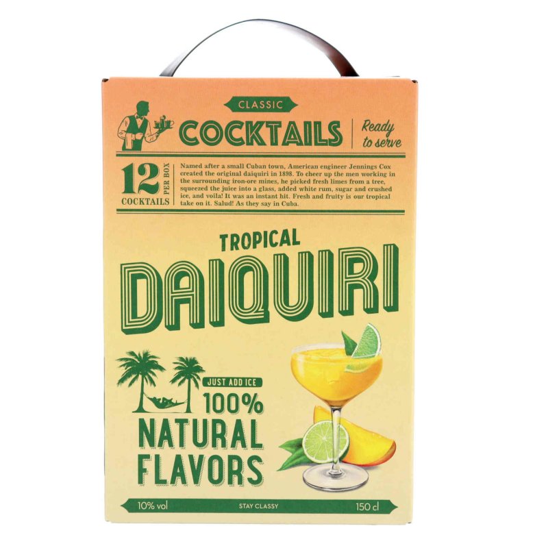 Classic Cocktail Tropical Daiquiri 1,5l Bag in Box (13,30 € pro 1 l)