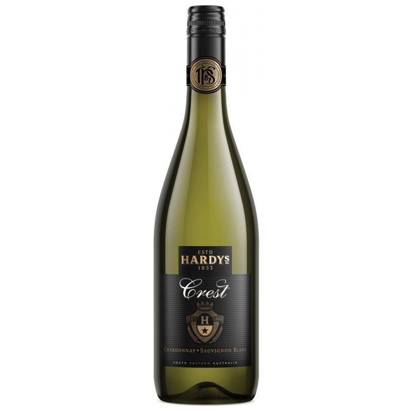 Hardy's Crest Chardonnay Sauvignon Blanc (10,60 € pro 1 l)